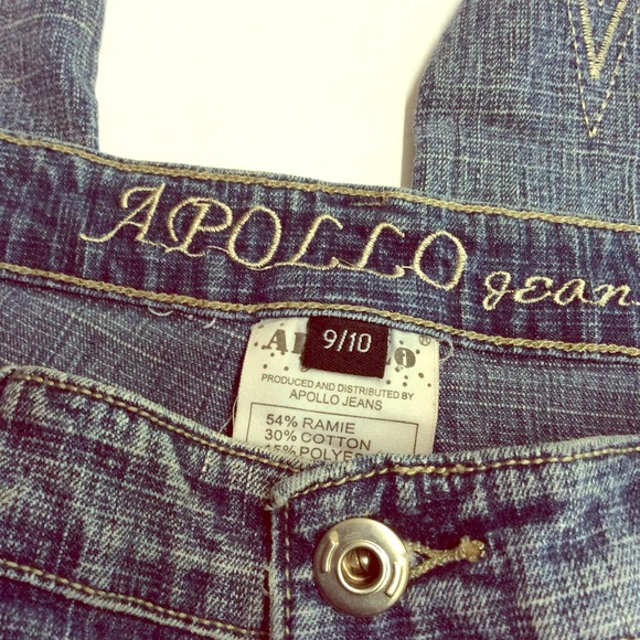 Apollo Denim Capris with detailing at the ankles - Picture 4 of 7